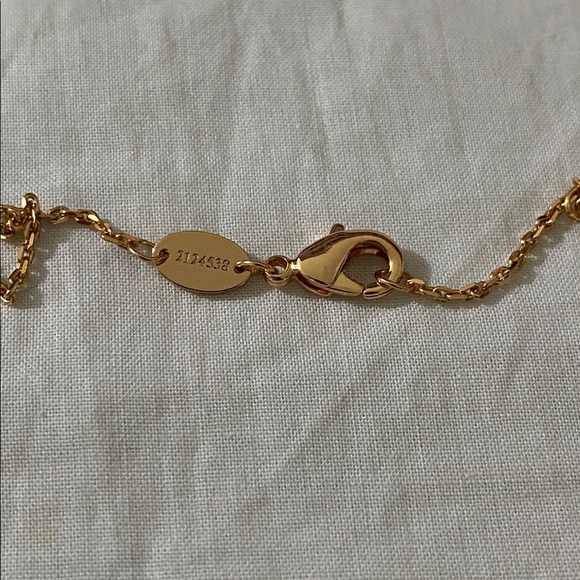 Chaumet Jeux De Liens 18k Gold Mother Of Pearl Diamond Necklace - Picture 4 of 8